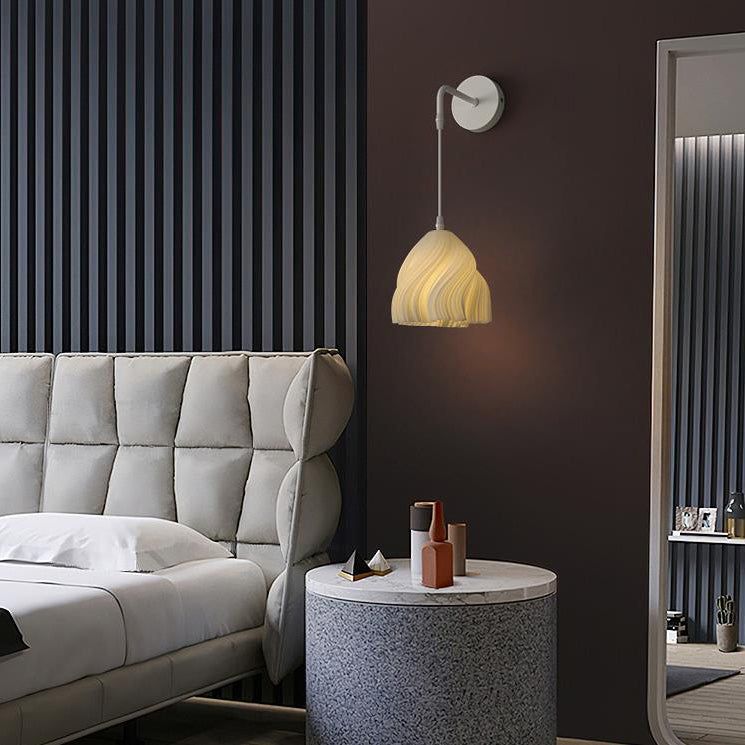 Japanese Petal Design LED Wall Sconce Lamp