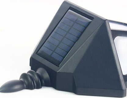 Solar Waterproof Decorative LED Outdoor Wall Sconce Lamp