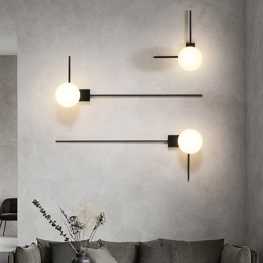 Retro Combination Graphic 1-Light Wall Sconce Lamp