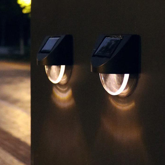 Outdoor Acrylic Waterproof Patio Fence Wall Sconce Lamp