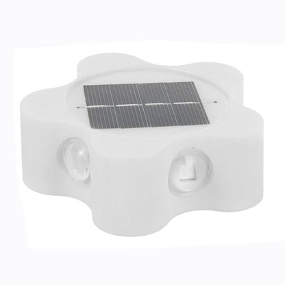 Solar Plum Outdoor Waterproof Decorative Wall Sconce Lamp