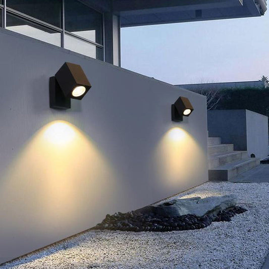 Outdoor Adjustable Angle LED Garden Wall Sconce Lamp