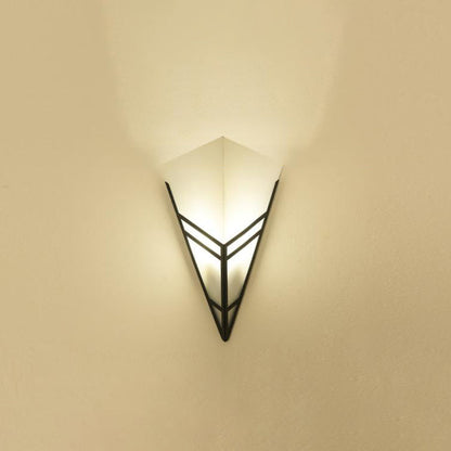 Nordic Iron Triangles Geometry 1-Light Wall Sconce Lamp