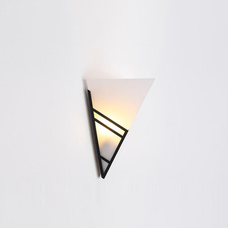 Nordic Iron Triangles Geometry 1-Light Wall Sconce Lamp