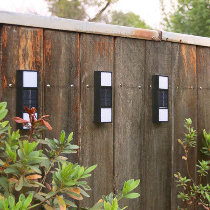 Solar LED Waterproof Patio Fence Wall Sconce Lamp