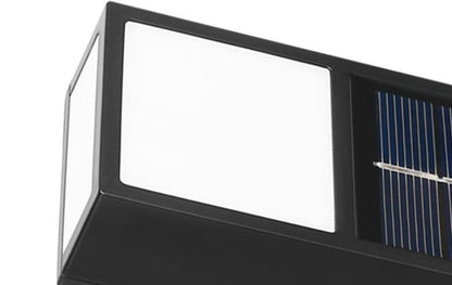 Solar LED Waterproof Patio Fence Wall Sconce Lamp