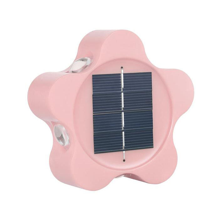 Solar Garden Waterproof LED Outdoor Light Wall Sconce Lamp