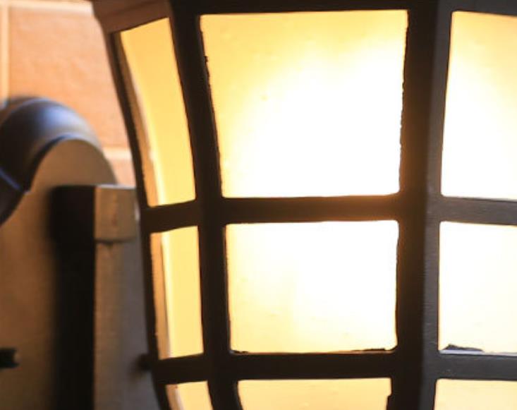 Outdoor Waterproof Anti-rust 1-Light Wall Sconce Lamp