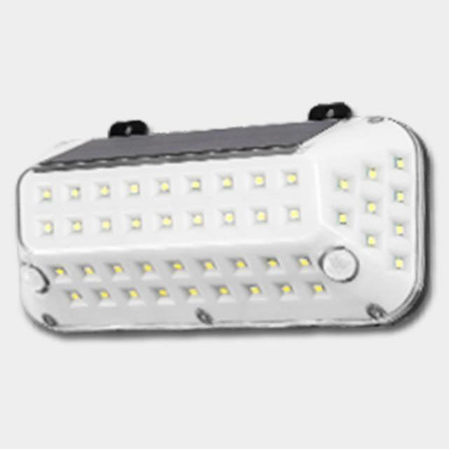 Solar Emitting Body Sensor LED Outdoor Wall Sconce Lamp