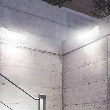 Solar Emitting Body Sensor LED Outdoor Wall Sconce Lamp