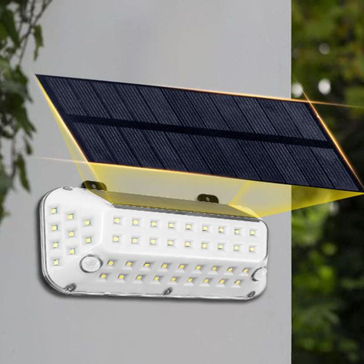 Solar Emitting Body Sensor LED Outdoor Wall Sconce Lamp