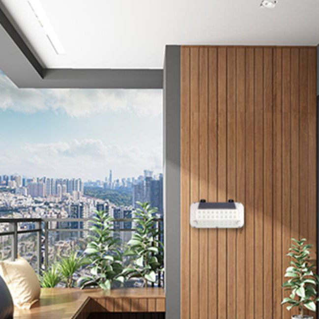 Solar Emitting Body Sensor LED Outdoor Wall Sconce Lamp