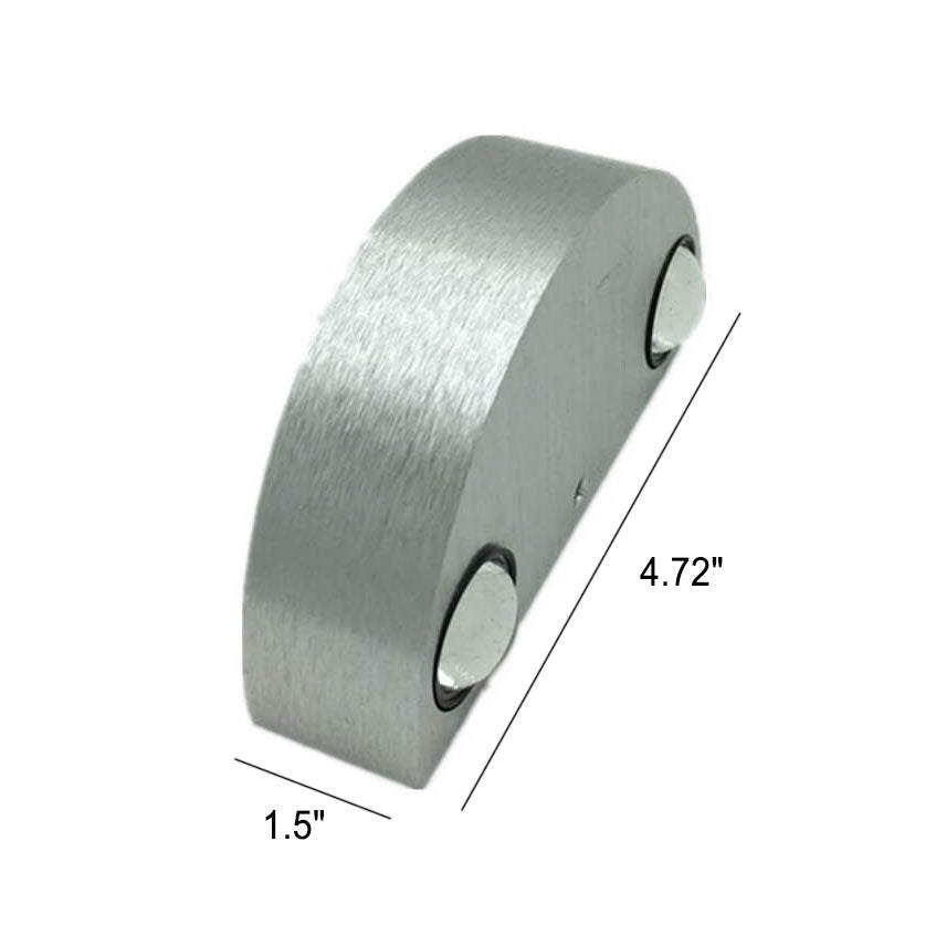 Half-Round Outdoor Indoor LED Ambient Wall Sconce Lamp