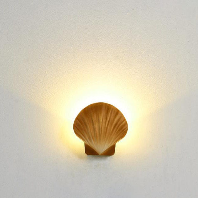 Outdoor Creative Shell Design Aluminum LED Waterproof Wall Sconce Lamp