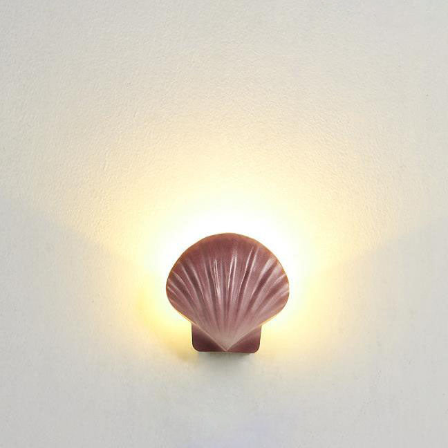Outdoor Creative Shell Design Aluminum LED Waterproof Wall Sconce Lamp
