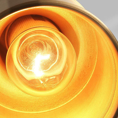 European Vintage All Copper 1-Light Wall Sconce Lamp