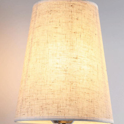 Resin Horse Head Fabric Lampshade 1-Light Wall Sconce Lamp