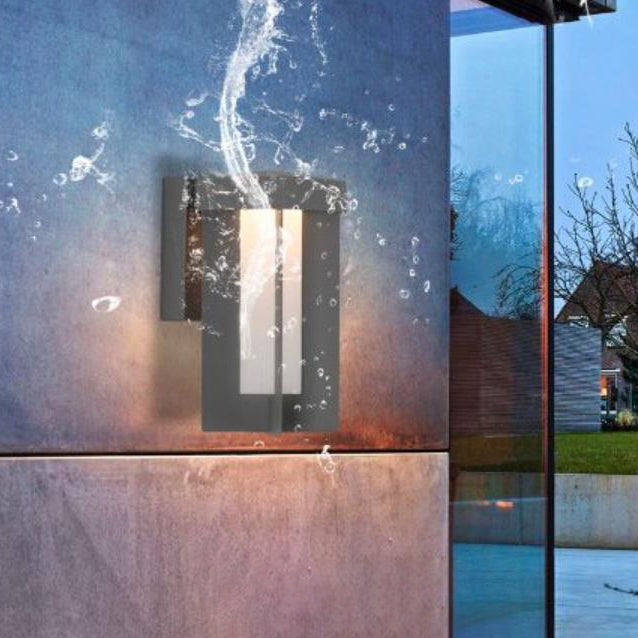 Outdoor Aluminum Iron LED Waterproof Wall Sconce Lamp