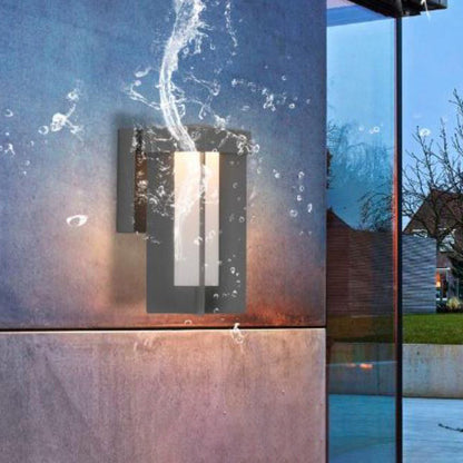 Outdoor Aluminum Iron LED Waterproof Wall Sconce Lamp