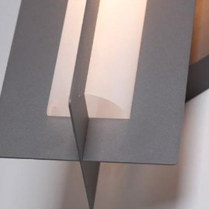 Outdoor Aluminum Iron LED Waterproof Wall Sconce Lamp