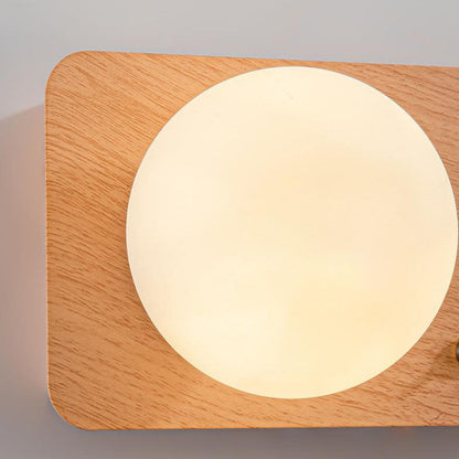 Nordic Creative Iron Round Square LED Wall Sconce Lamp