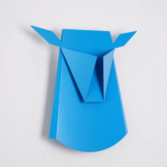 Creative Iron Bull Head Shape LED Wall Sconce Lamp
