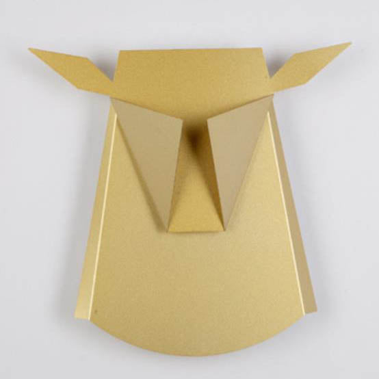 Creative Iron Bull Head Shape LED Wall Sconce Lamp