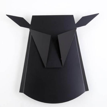 Creative Iron Bull Head Shape LED Wall Sconce Lamp