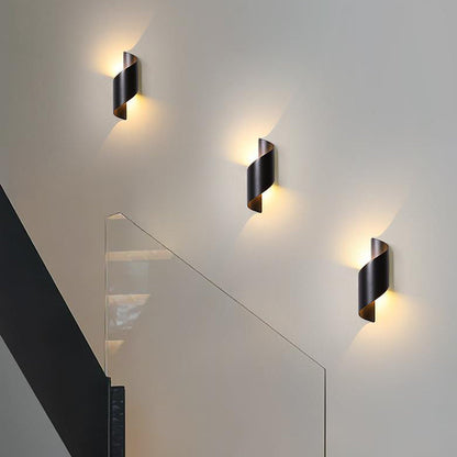Minimalist Aluminum Alloy Geometry LED Wall Sconce Lamp