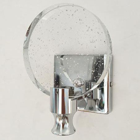 Nordic Hardware Crystal Round LED Wall Sconce Lamp