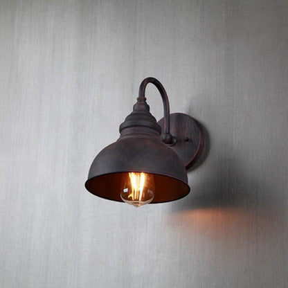 Aluminum Alloy Semicircle 1-Light Wall Sconce Lamp