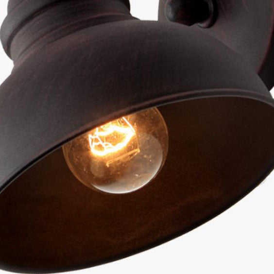 Aluminum Alloy Semicircle 1-Light Wall Sconce Lamp