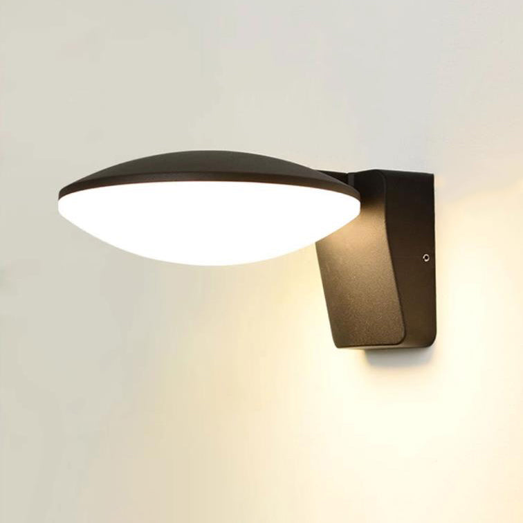 Simplicity Aluminum Acrylic LED Outdoor Wall Sconce Lamp