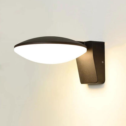 Simplicity Aluminum Acrylic LED Outdoor Wall Sconce Lamp