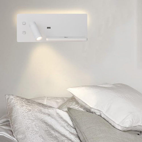Rectangular Iron LED Rotatable Spotlight Wall Sconce Lamp