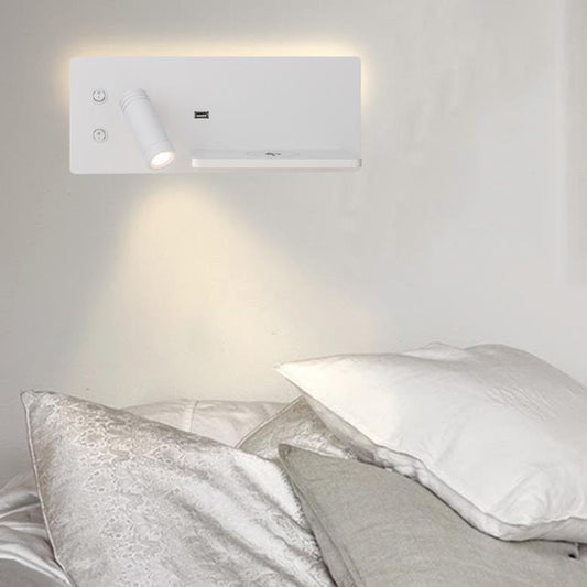 Rectangular Iron LED Rotatable Spotlight Wall Sconce Lamp