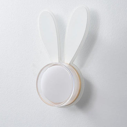 Creative Rabbit Round Acrylic LED Wall Sconce Lamp