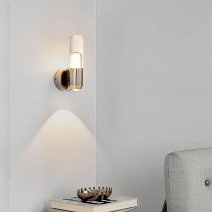 Scandinavian Iron Aluminum Acrylic LED Wall Sconce Lamp