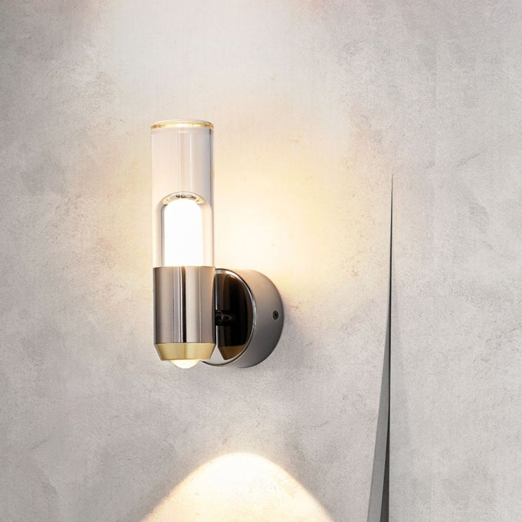 Scandinavian Iron Aluminum Acrylic LED Wall Sconce Lamp