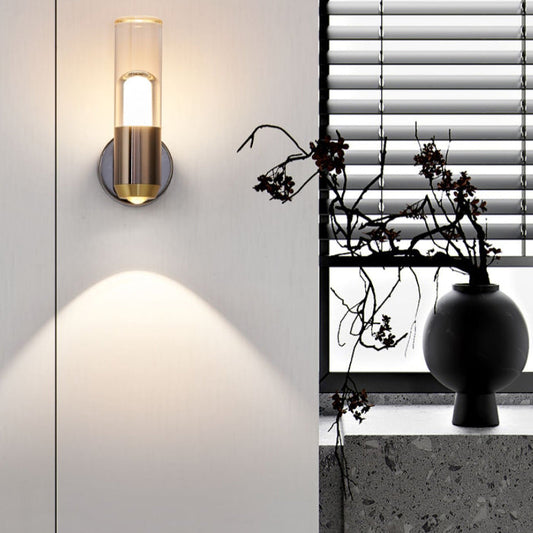 Scandinavian Iron Aluminum Acrylic LED Wall Sconce Lamp