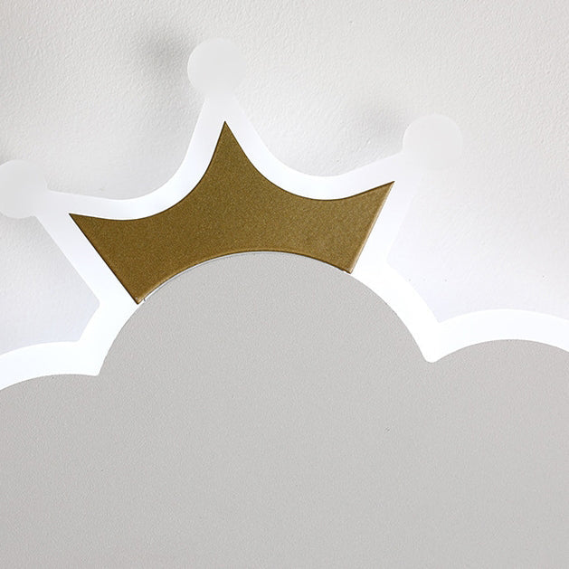 Creative Crown Clouds Iron LED Wall Sconce Lamp