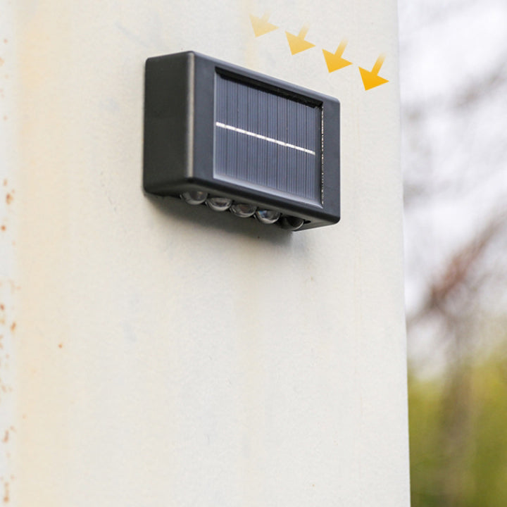 Simplicity Rectangular ABS PVC LED Wall Sconce Lamp