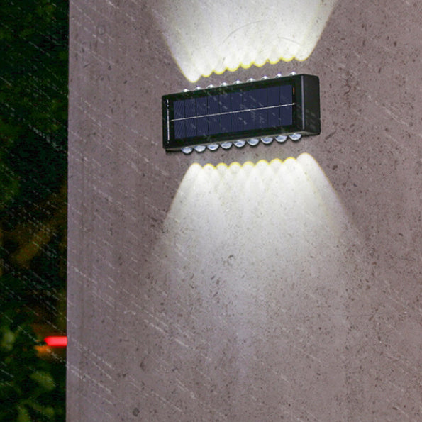 Simplicity Rectangular ABS PVC LED Wall Sconce Lamp
