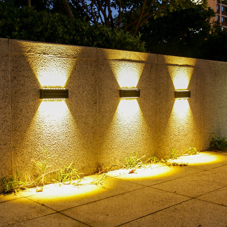 Simplicity Rectangular ABS PVC LED Wall Sconce Lamp