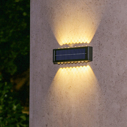 Simplicity Rectangular ABS PVC LED Wall Sconce Lamp