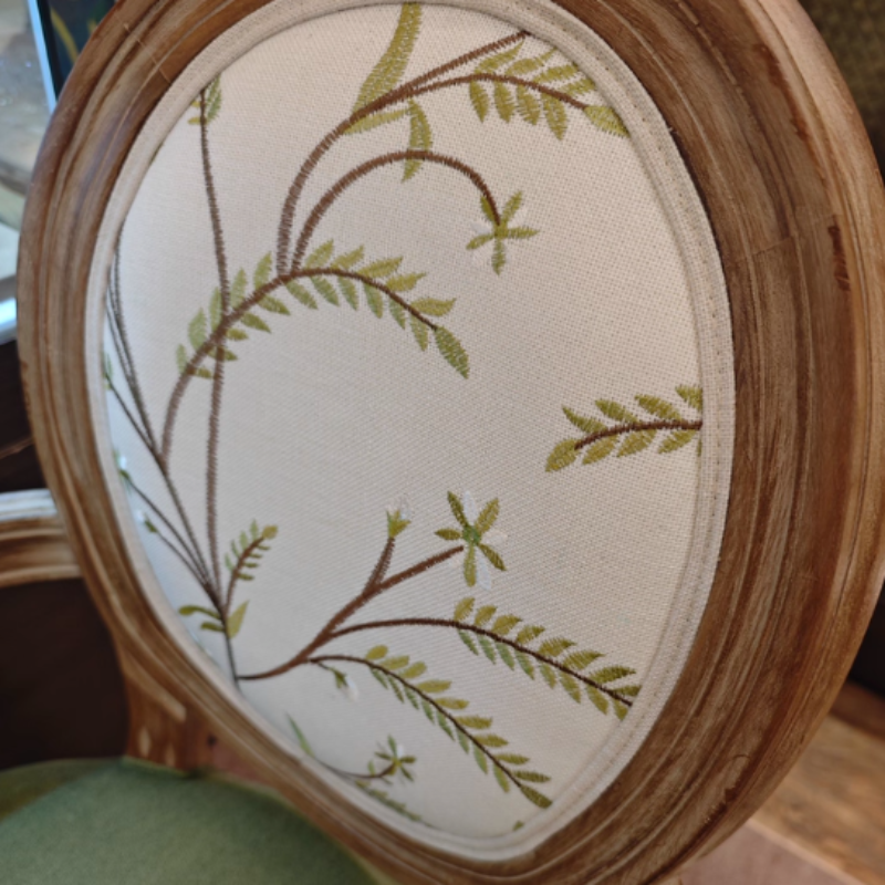 Traditional Fabric Dining Chair