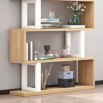 Contemporary Geometric Bookshelf