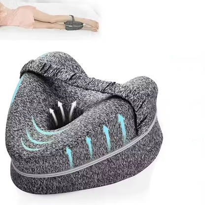 Memory Foam Leg Pillow with Strap