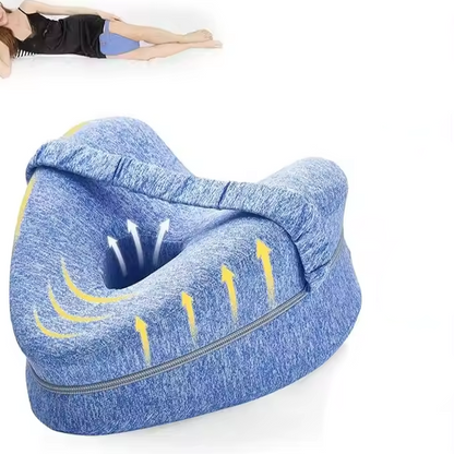 Memory Foam Leg Pillow with Strap