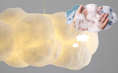 Floating Cloud 1-Light LED Pendant Light